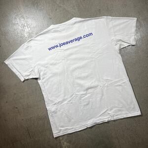 Vintage 90s Average Joes Pocket T-Shirt White XL